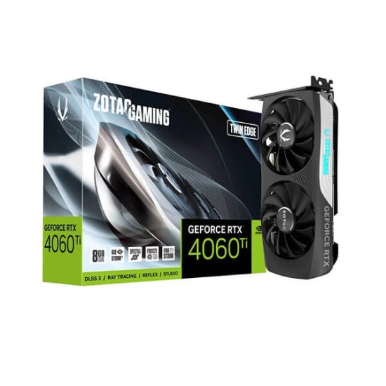 Zotac Gaming RTX 4060 Ti Twin Edge 8GB Graphics Card